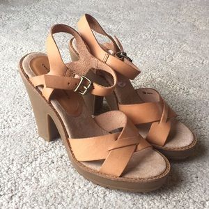 NWT Leather Chinese Laundry Heels